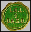 QSL Stamp ALEMANIA - DASD 5 ()