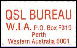 QSL Stamp AUSTRALIA (1992)