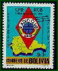 BOLIVIA - 26 Marz.1979 - 38º aniversario Radio Club Boliviano - RCB -CP0RCB (Yvert et Tellier: 584 - Scott: 638 - Minkus:  - Michel: 952 - Gibbons: 1032)