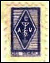 QSL Stamp CHECOSLOVAQUIA (1938)