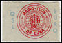 QSL Stamp CUBA - CO2WD (1958)