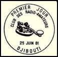 DJIBOUTI - Club de Radioaficionados - 1981