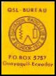 QSL Stamp ECUADOR