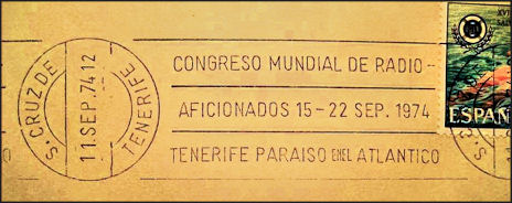 ESPAÑA-RODILLO-CONGRESO TENERIFE 1974