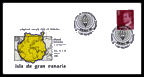 ESPAÑA - LAS PALMAS - Diploma U.R.E - 27-28 Marzo 1982