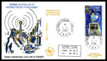 TAAF - Crozet Isl.(Matasellos ALFRED FAURE - Estacion Cientifica Francesa en Isla de la Possession -  2001 - Enlace radioaficionados con MIR