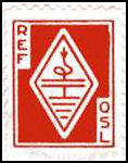 QSL Stamp FRANCIA (1972)