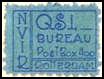 QSL Stamp HOLANDA (1935)