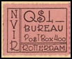 QSL Stamp HOLANDA (1938)