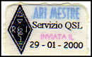 QSL Stamp ITALIA (2000)