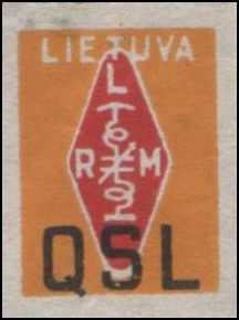 QSL Stamp LITUANIA