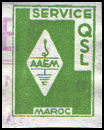 QSL Stamp MARRUECOS (1957)