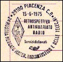 ITALIA 1975 - Piacenza - Feria Exposicion Radio