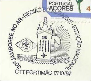 Matasellos PORTUGAL - JOTA 1987