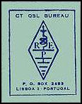 QSL Stamp PORTUGAL (1985)
