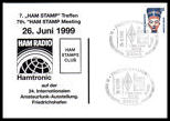 ALEMANIA - Friedrichshafen - 7º Ham Meeting - Ham Stamps Club - 26 Junio 1999