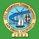 Pin ARRL Southwestern Division Convencion 2002-San Diego