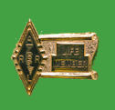 Pin ARRL - Life member