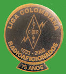Pin COLOMBIA - 75 Aniversario LIGA COLOMBIANA RADIOAFICIONADOS