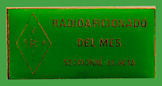 Pin COLOMBIA-Radioaficionado del mes