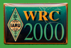 Pin IARU - WRC 2000