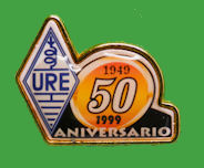 Pin ESPAÑA - 50 º Aniversario URE