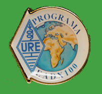 Pin Diploma URE - EA DX 100