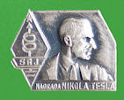 Pin SRJ - Yogoslavia - Nicola Tesla