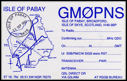PABAY Isl- Qsl GM0PNS - 21 Septiembre 1992