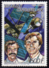 PE1LFO-Wobbe J. Ockels y DB1KM-Ulf Merbold - Tripulantes de STS-61A (1985)