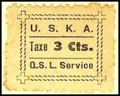 QSL Stamp SUIZA (1934)