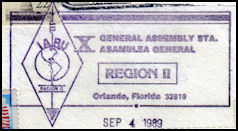 USA - X Asamblea IARU-Reg. II - 1989