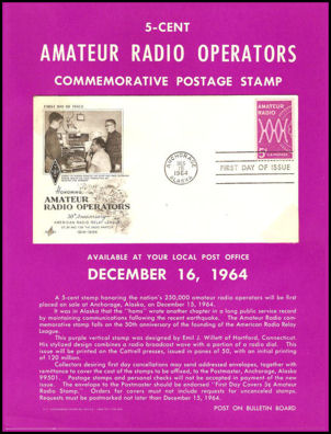 USA - Programa 50º Aniversario ARRL - 15 Diciembre 1984