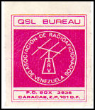 QSL Stamp VENEZUELA (1974)