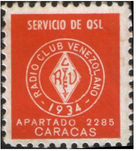 QSL Stamp VENEZUELA